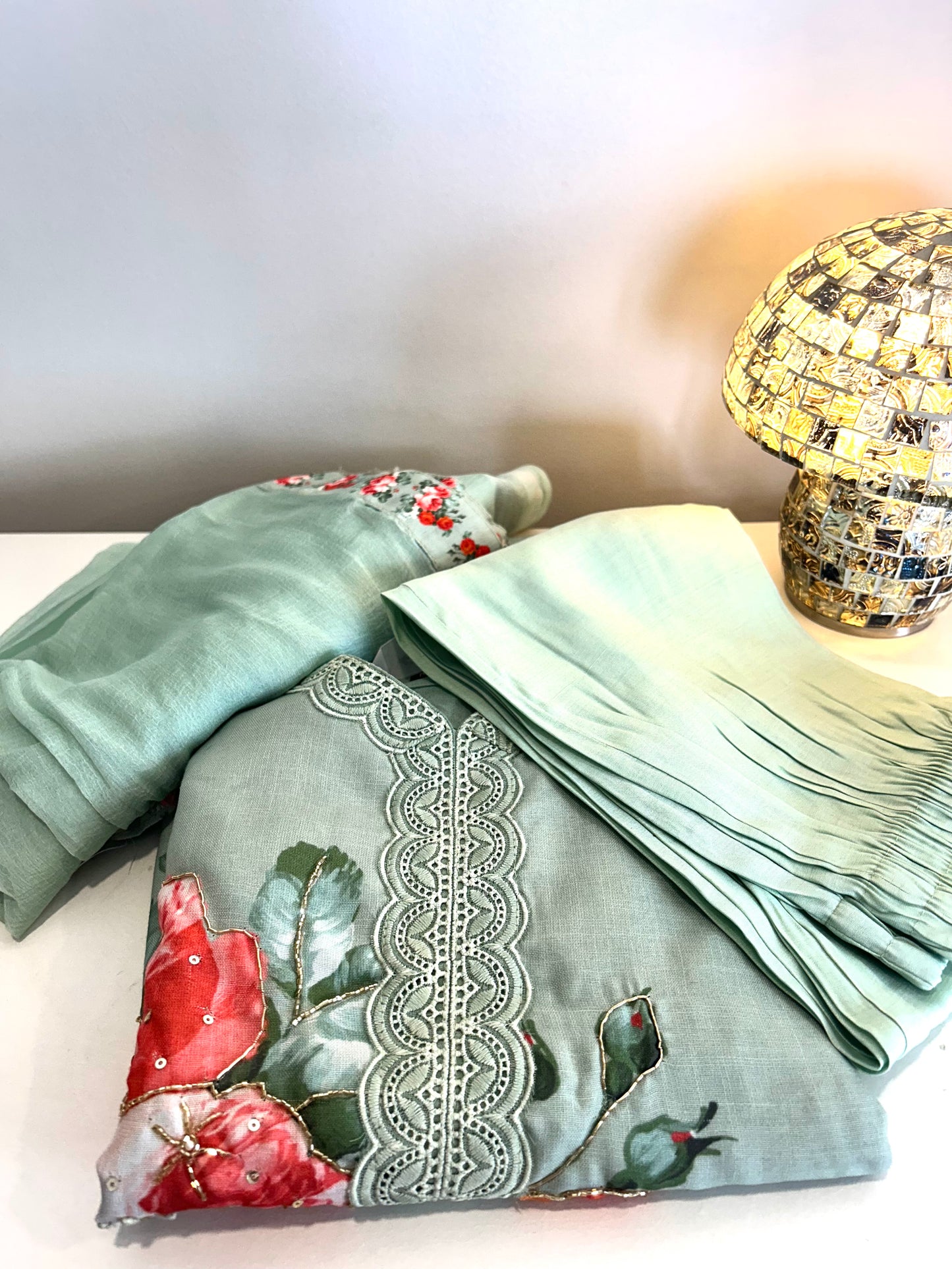 Light green Kurta set