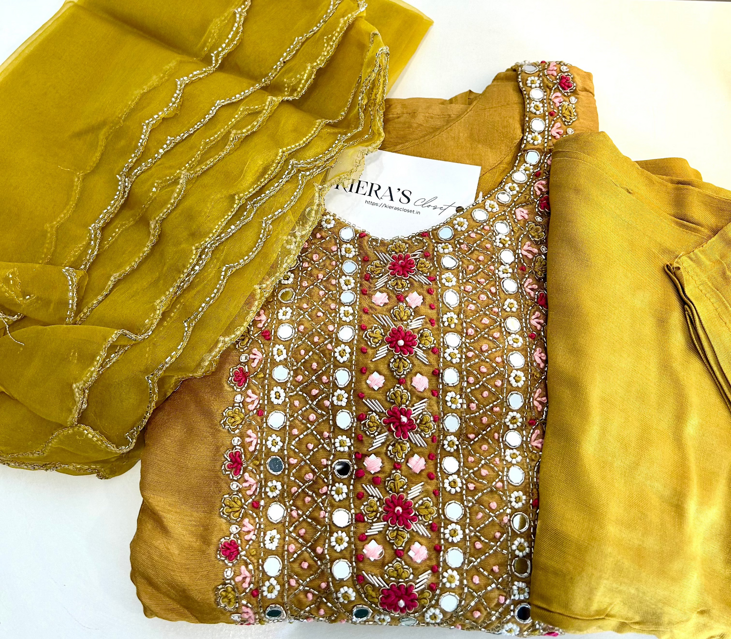 Yellow Kurta Set