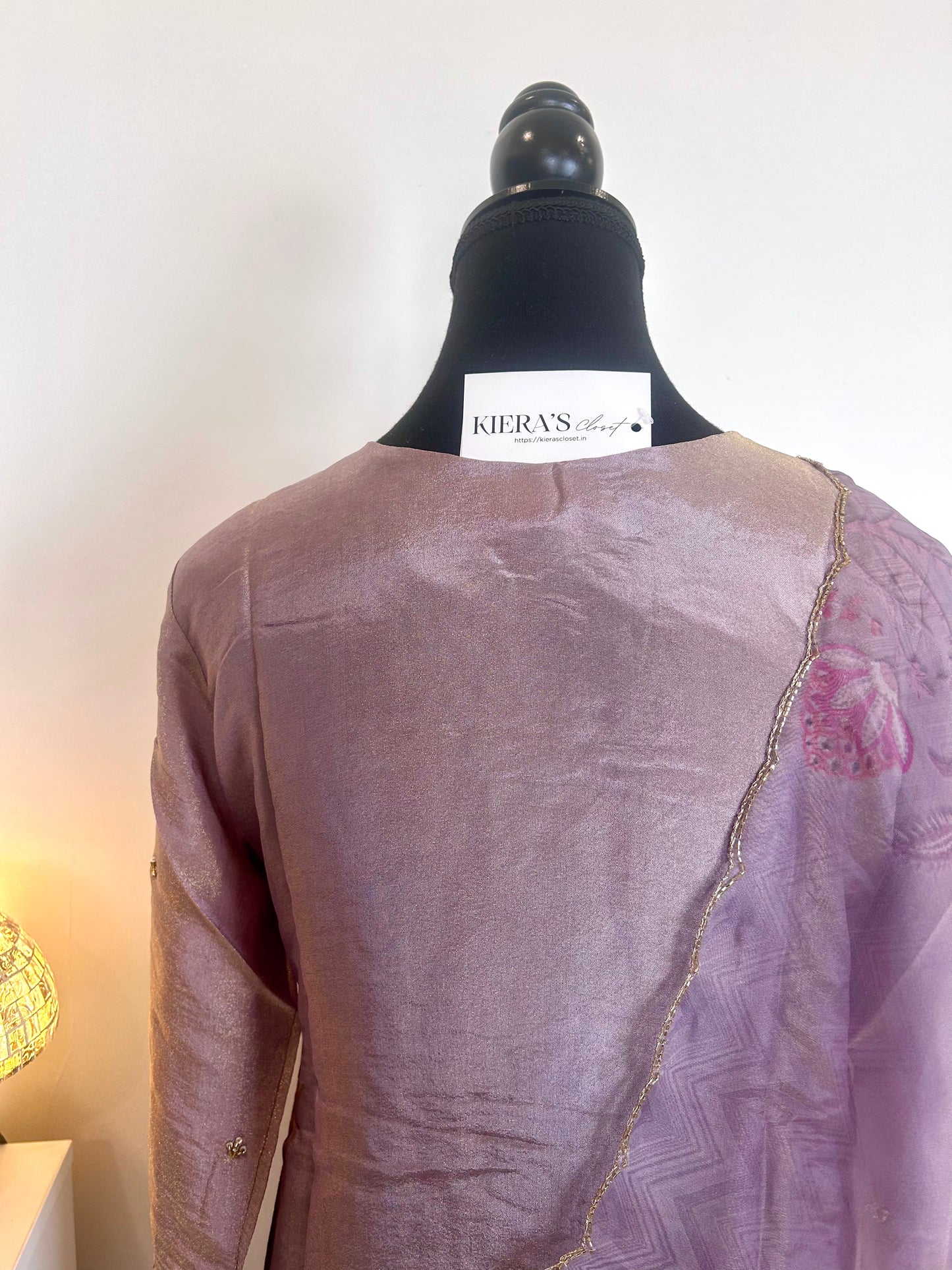 Purple Kurta Set