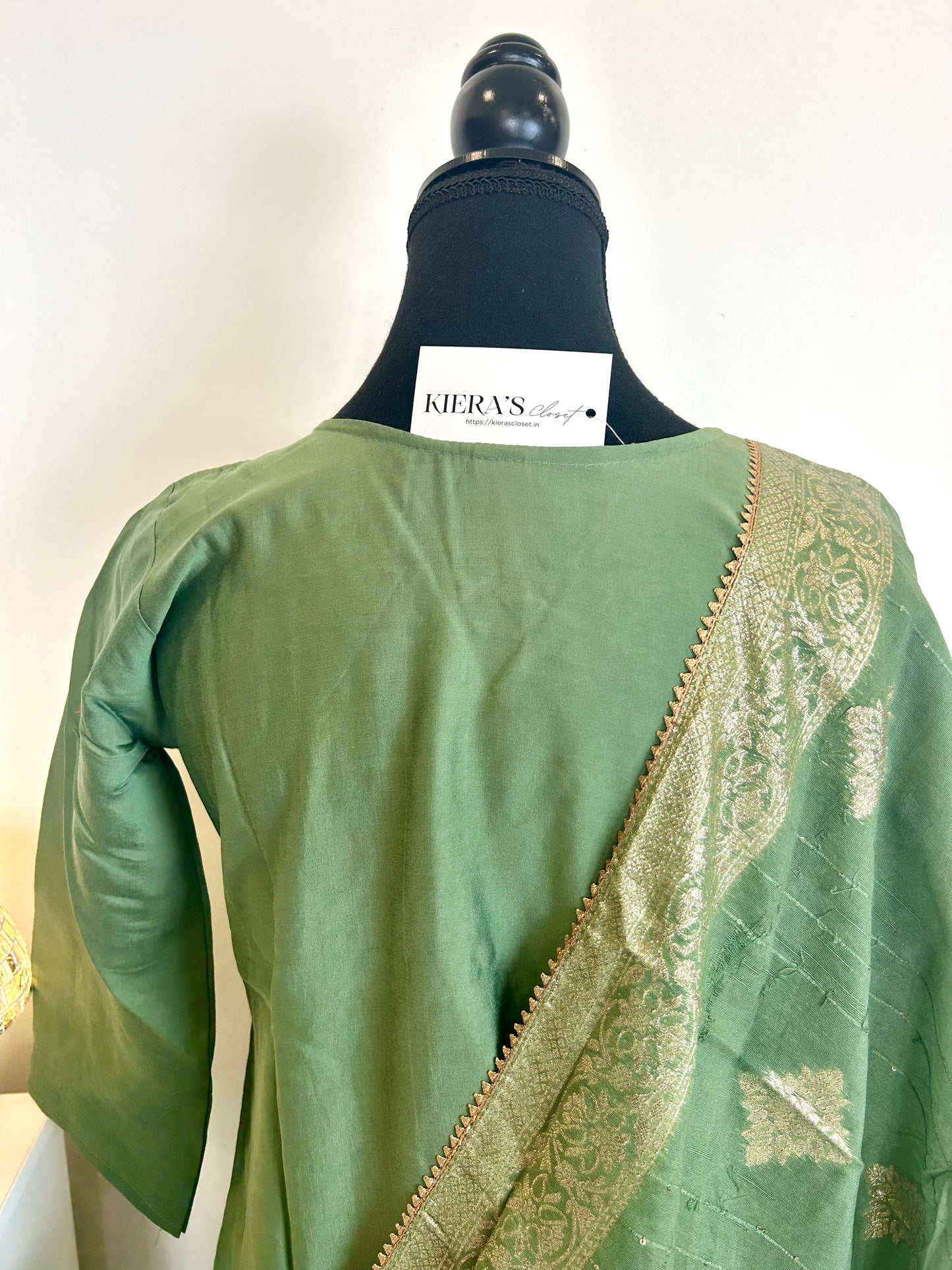 Green Kurta Set