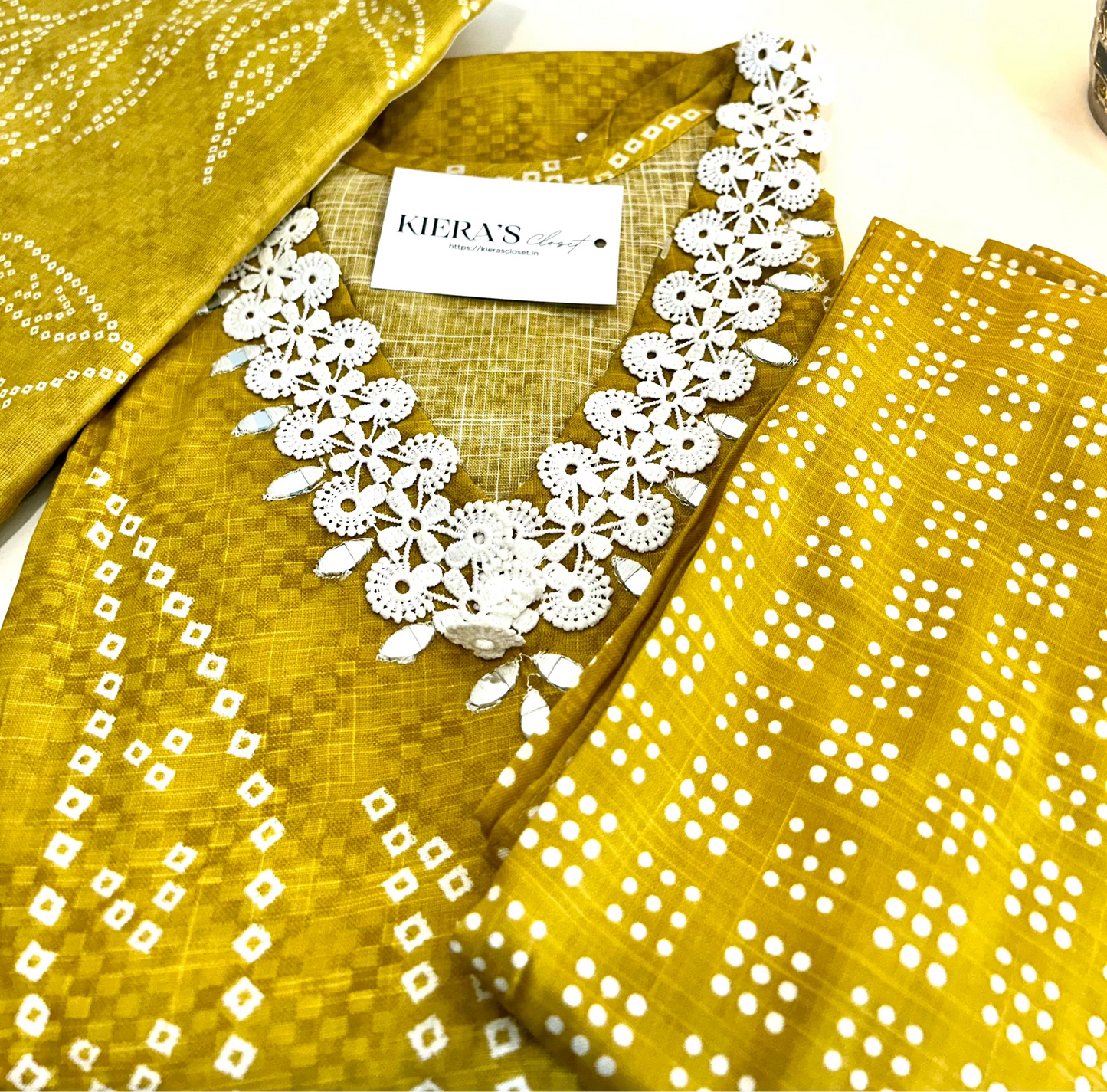 Yellow Kurta Set