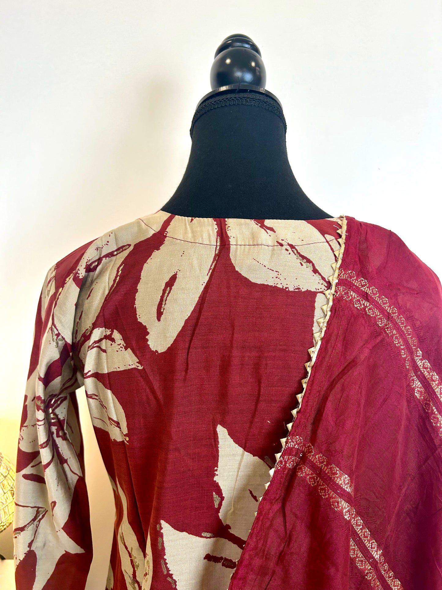 Red Kurta Set