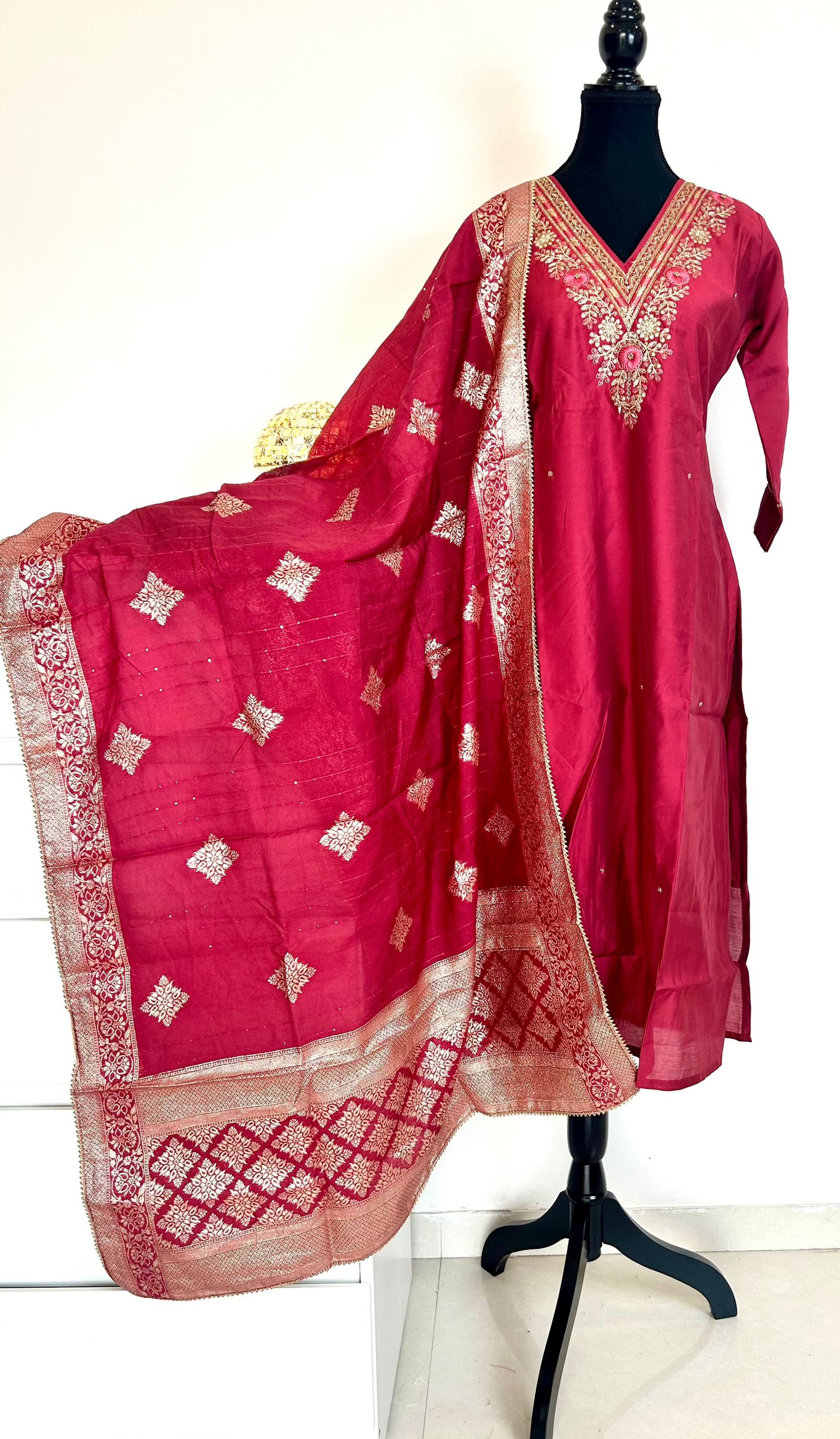 Pink Kurta Set