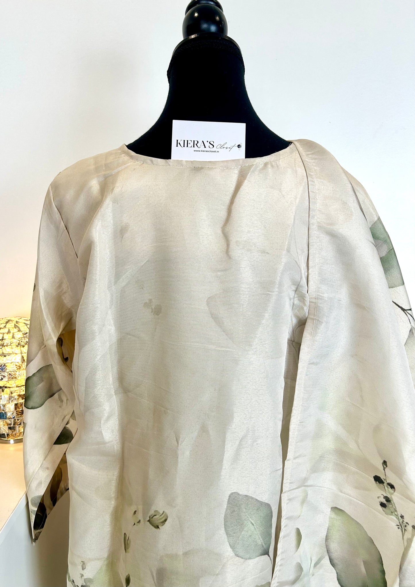 Off White Digital Print Kurta Set