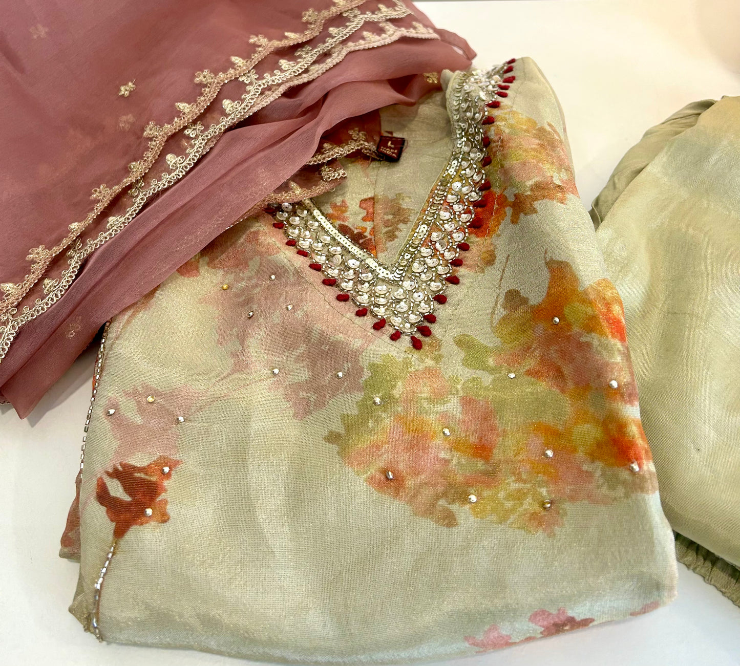 Light Green Kurta Set
