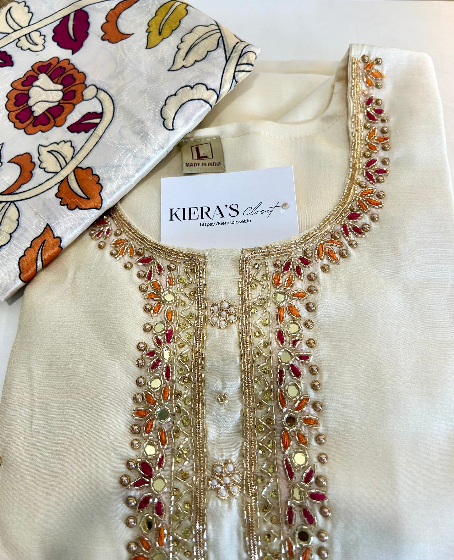 Ivory Kurta Set