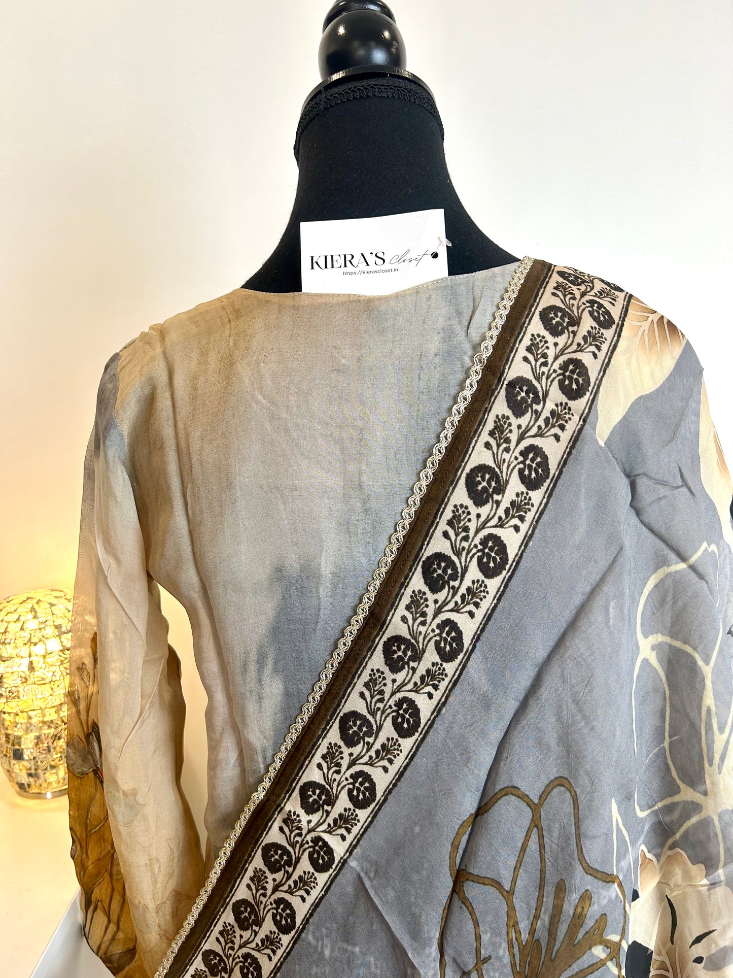 Grey Kurta Set