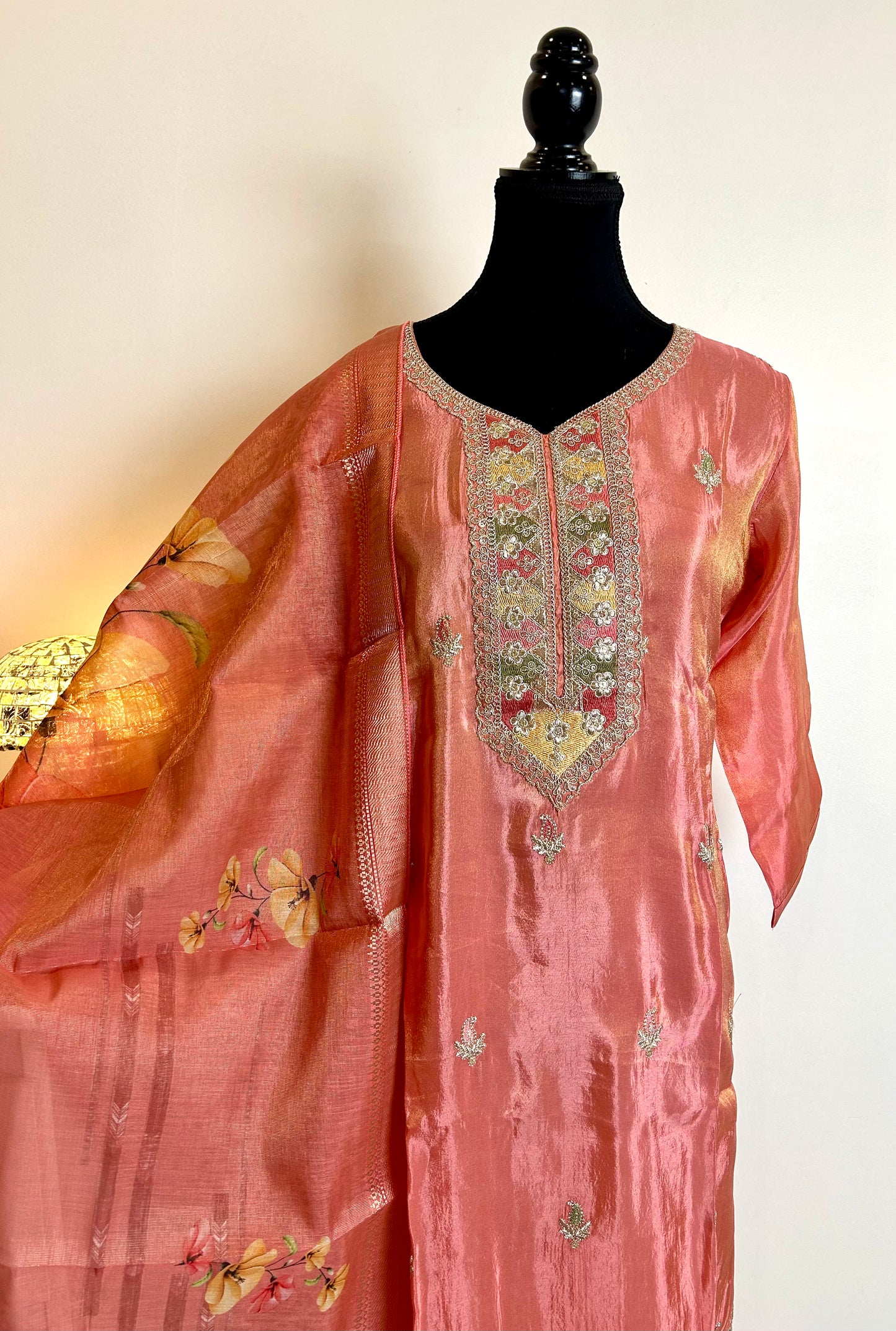 Orange Kurta set