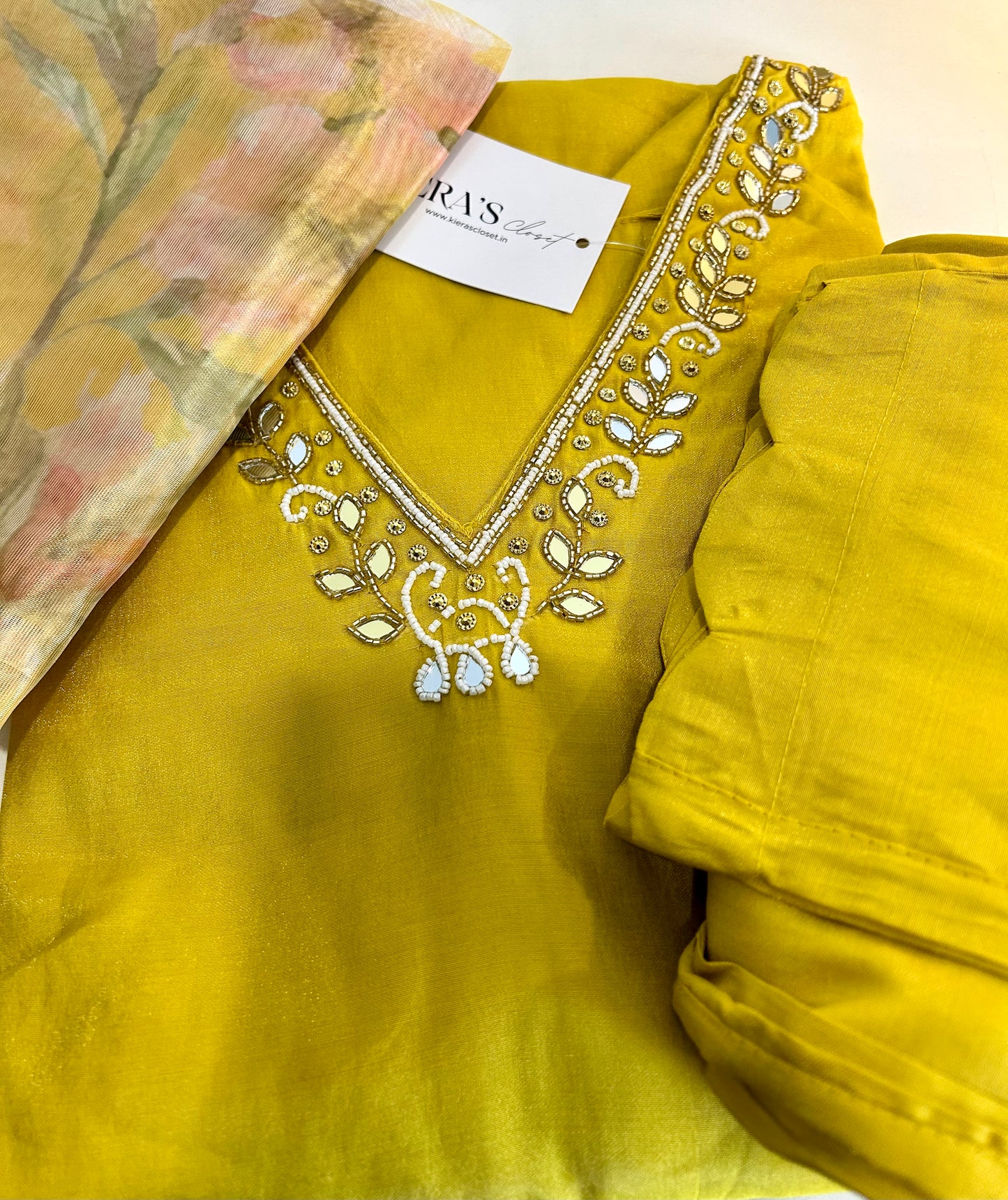Yellow Kurta Set