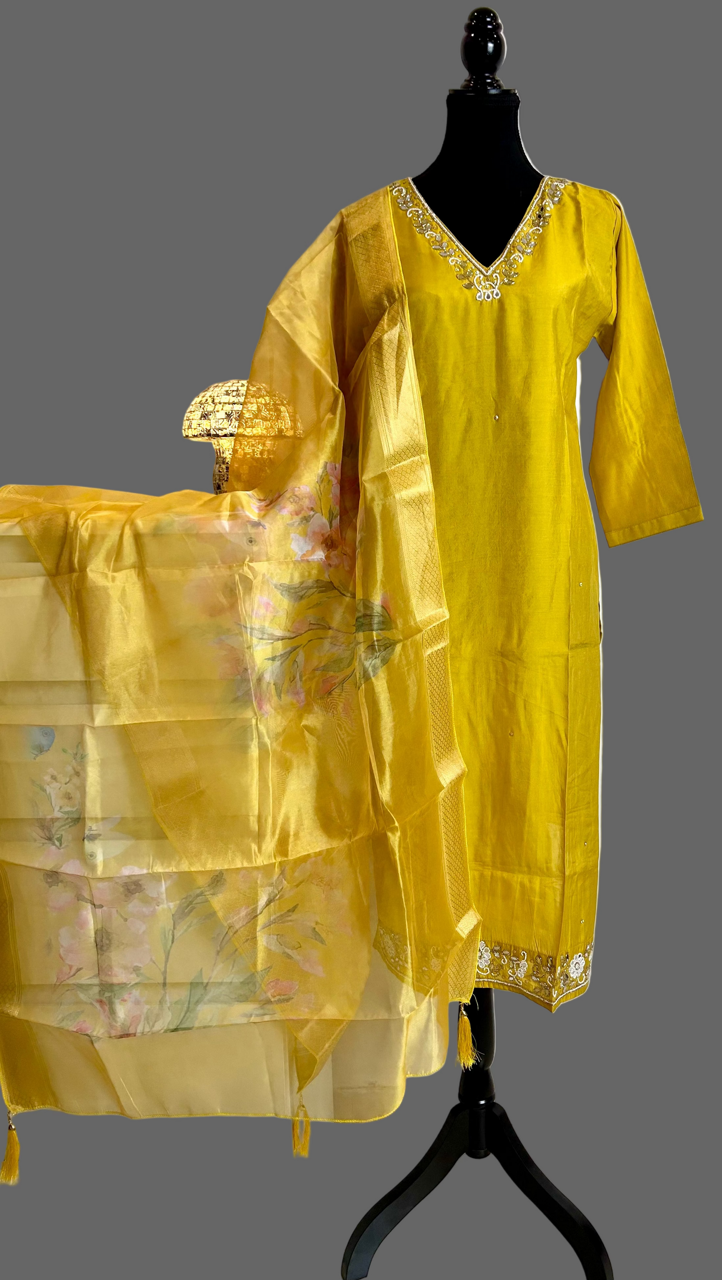 Yellow Kurta Set