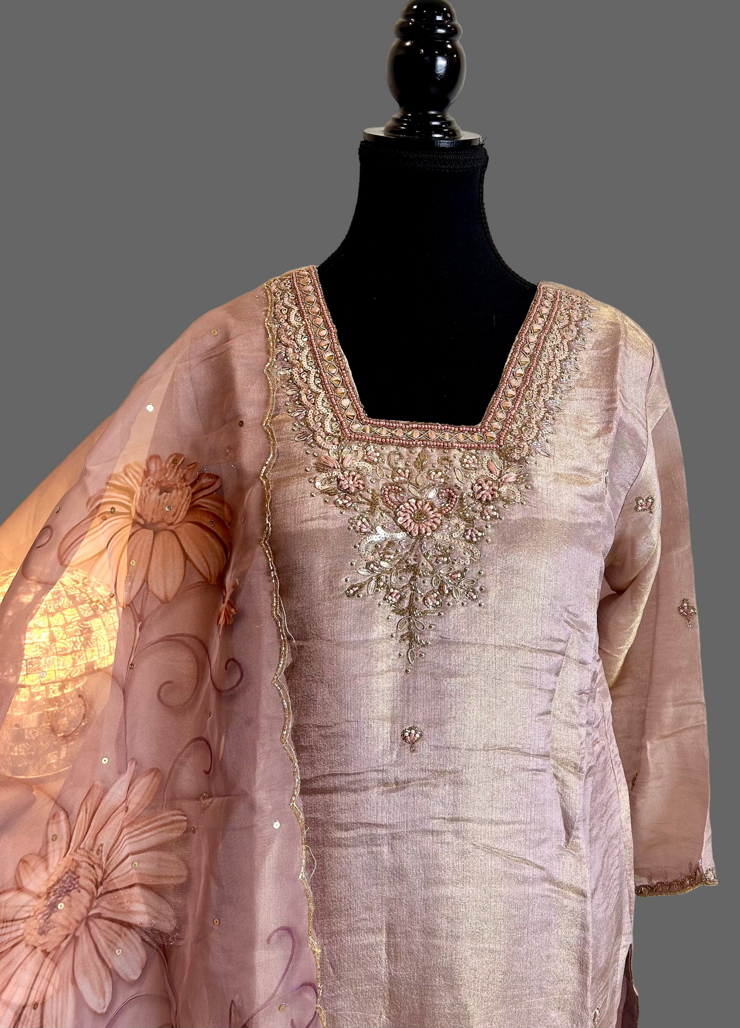 Pink Kurta set