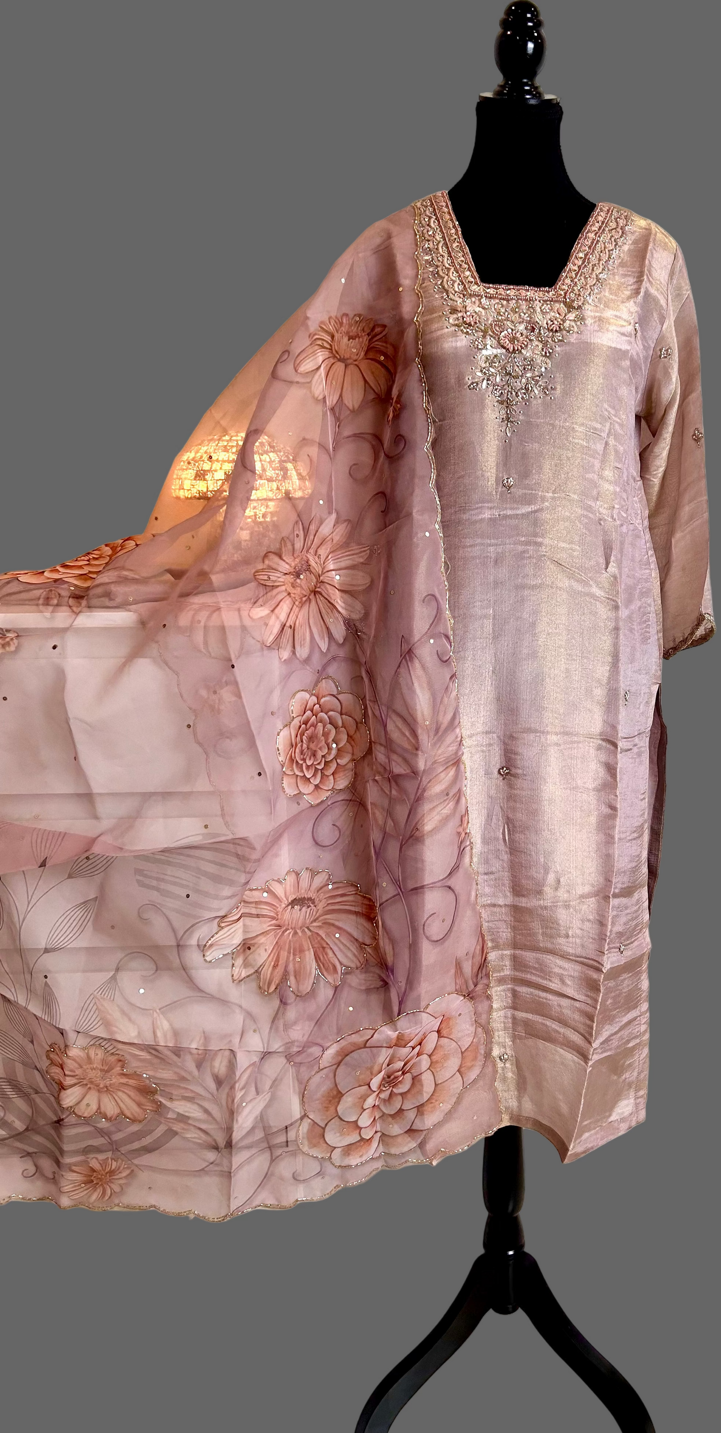 Pink Kurta set
