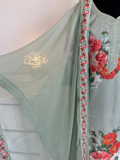 Light green Kurta set