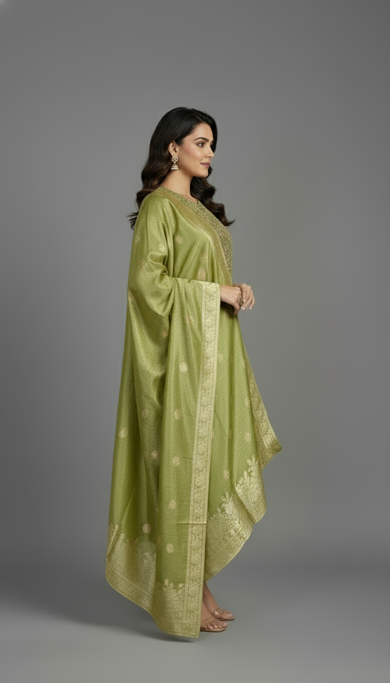 Green Kurta set
