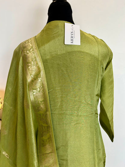 Green Kurta set