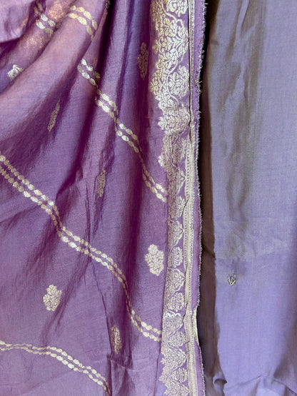 Purple mauve kurta set