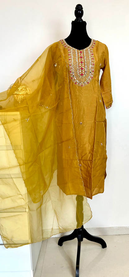 Yellow Kurta Set