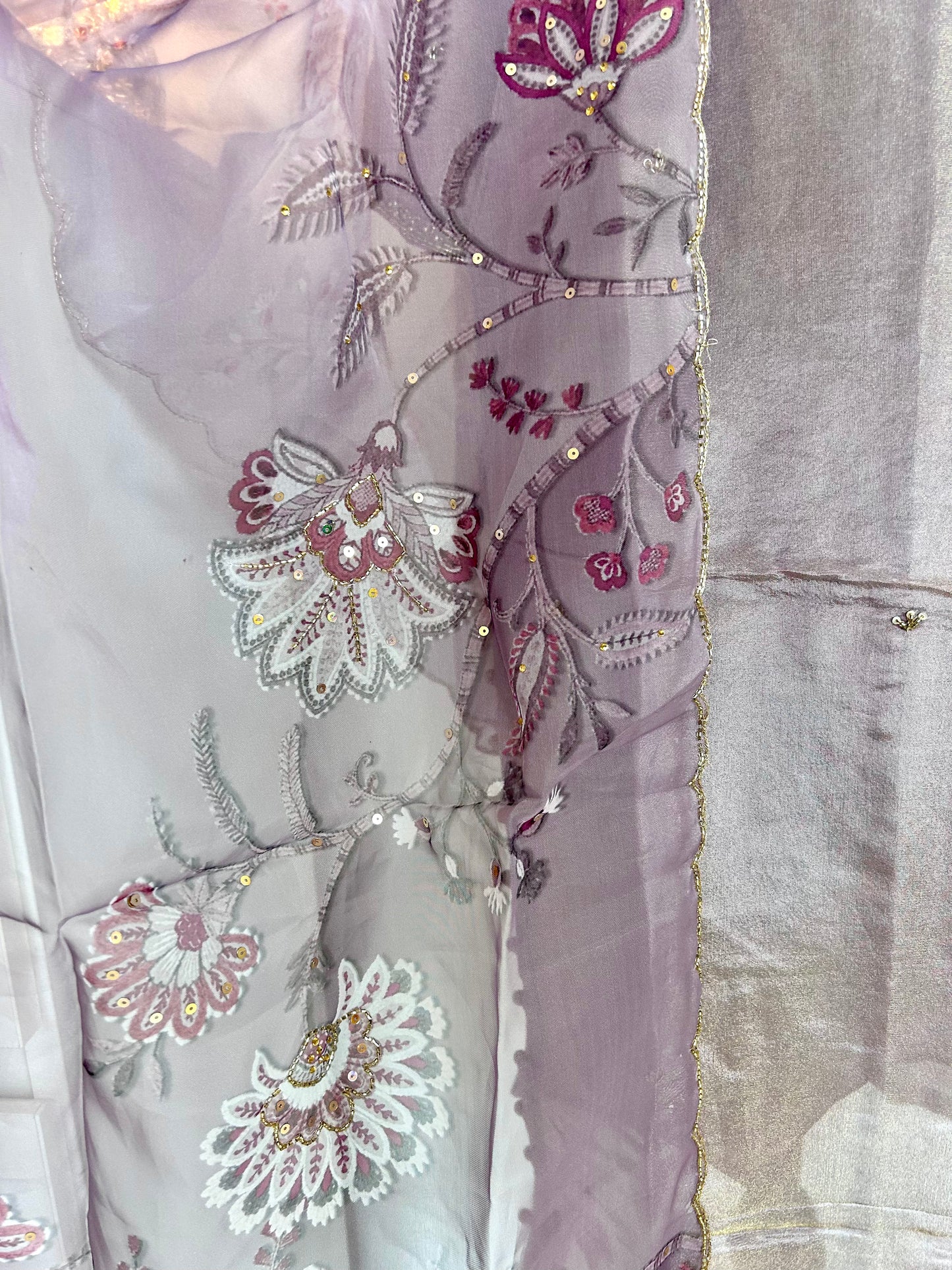 Purple Kurta Set