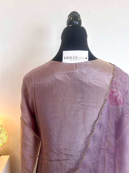 Purple Kurta Set