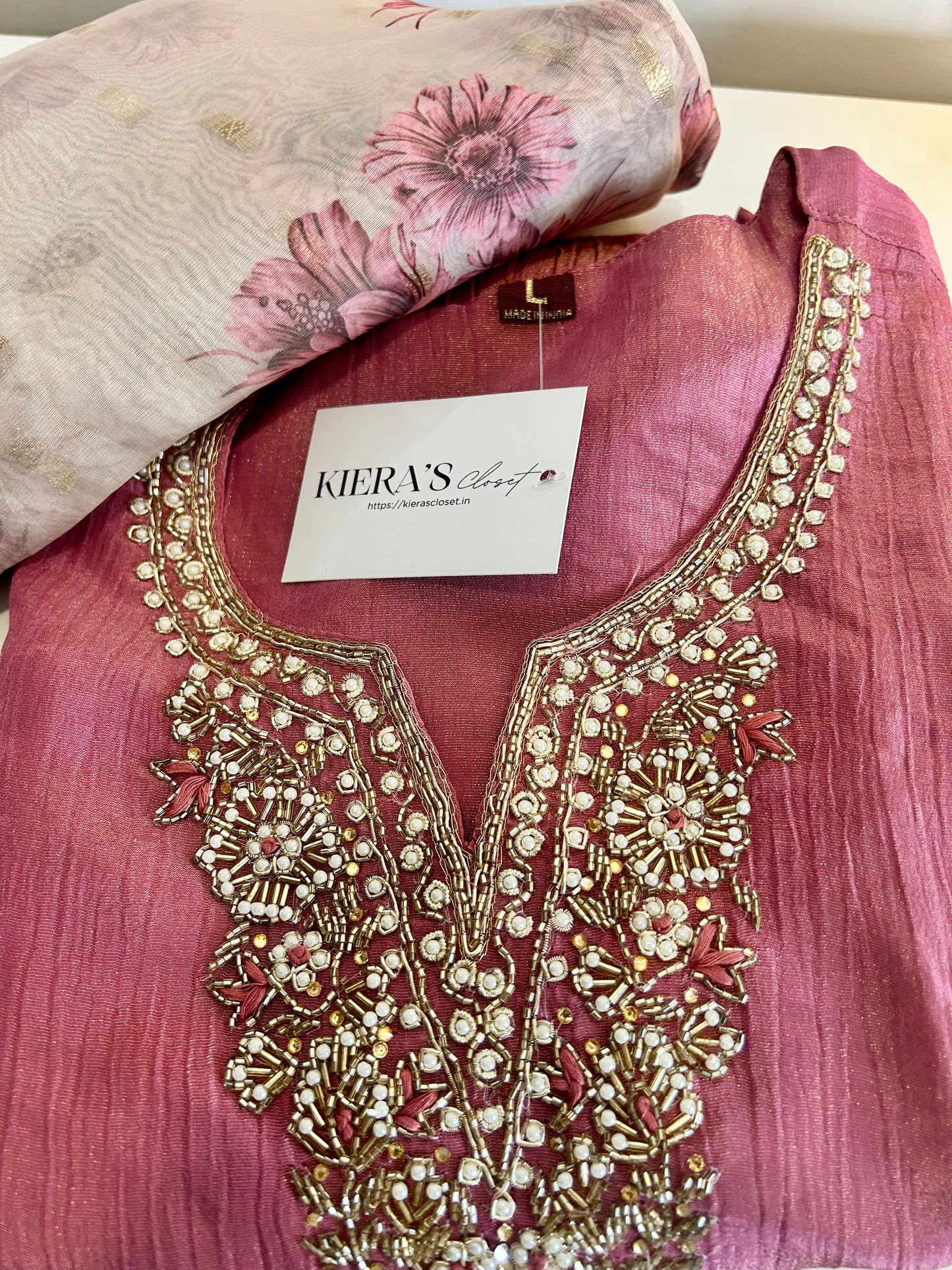 Pink Kurta Set
