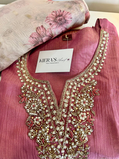 Pink Kurta Set