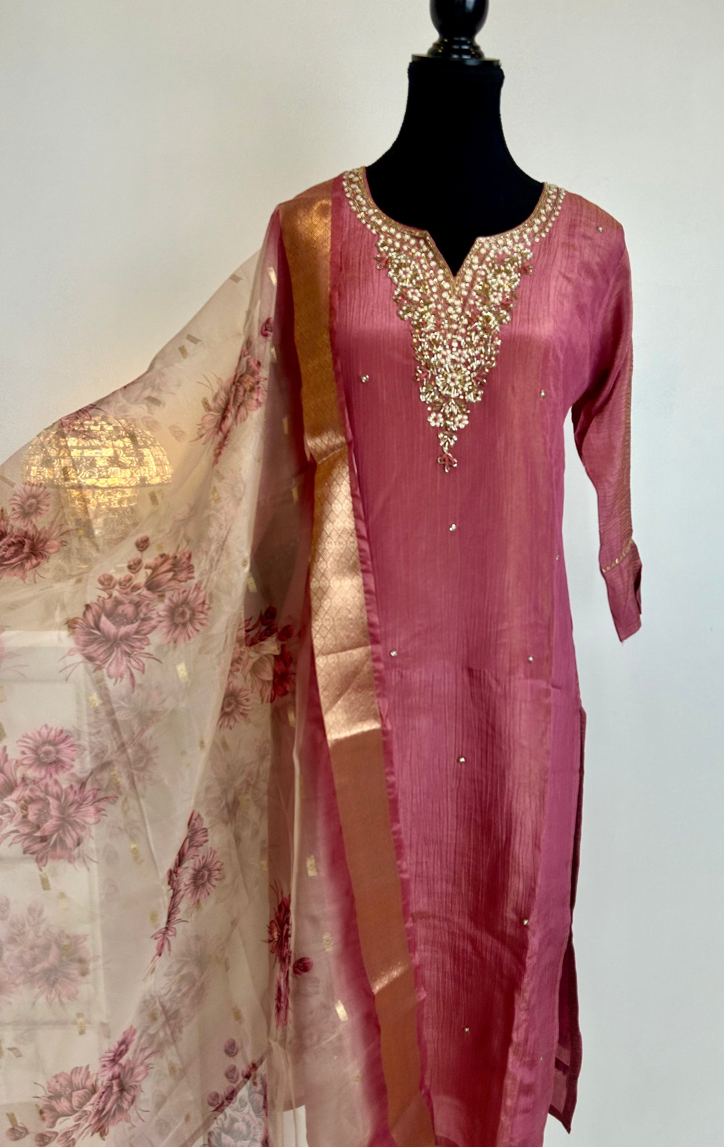 Pink Kurta Set