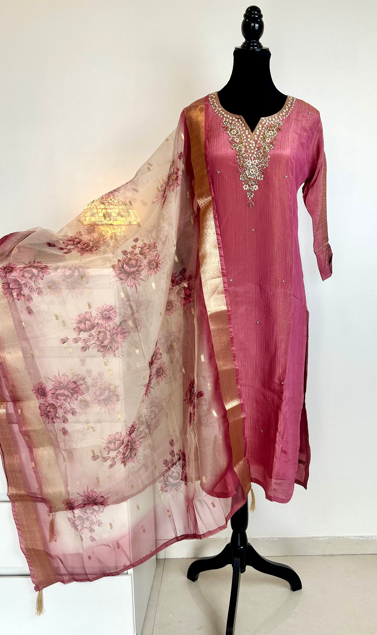 Pink Kurta Set