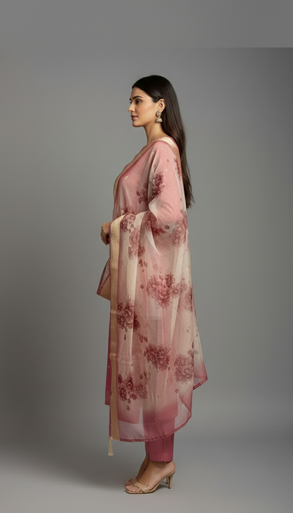 Pink Kurta Set