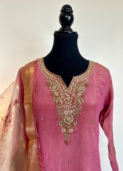 Pink Kurta Set