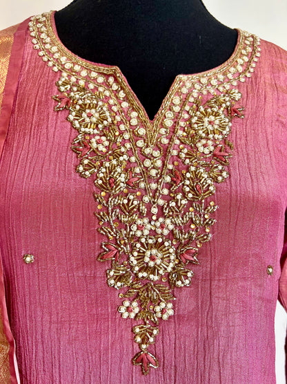 Pink Kurta Set