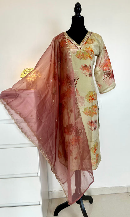 Light Green Kurta Set
