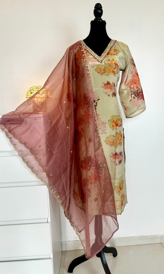 Light Green Kurta Set