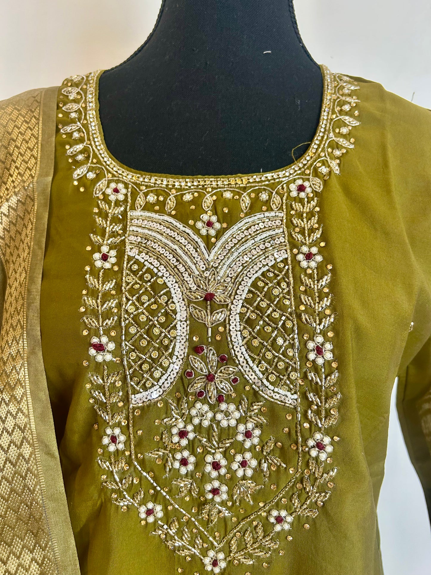 Mehendi Green Kurta set