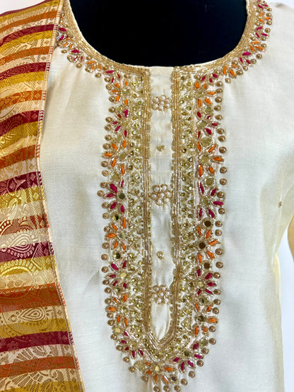 Ivory Kurta Set
