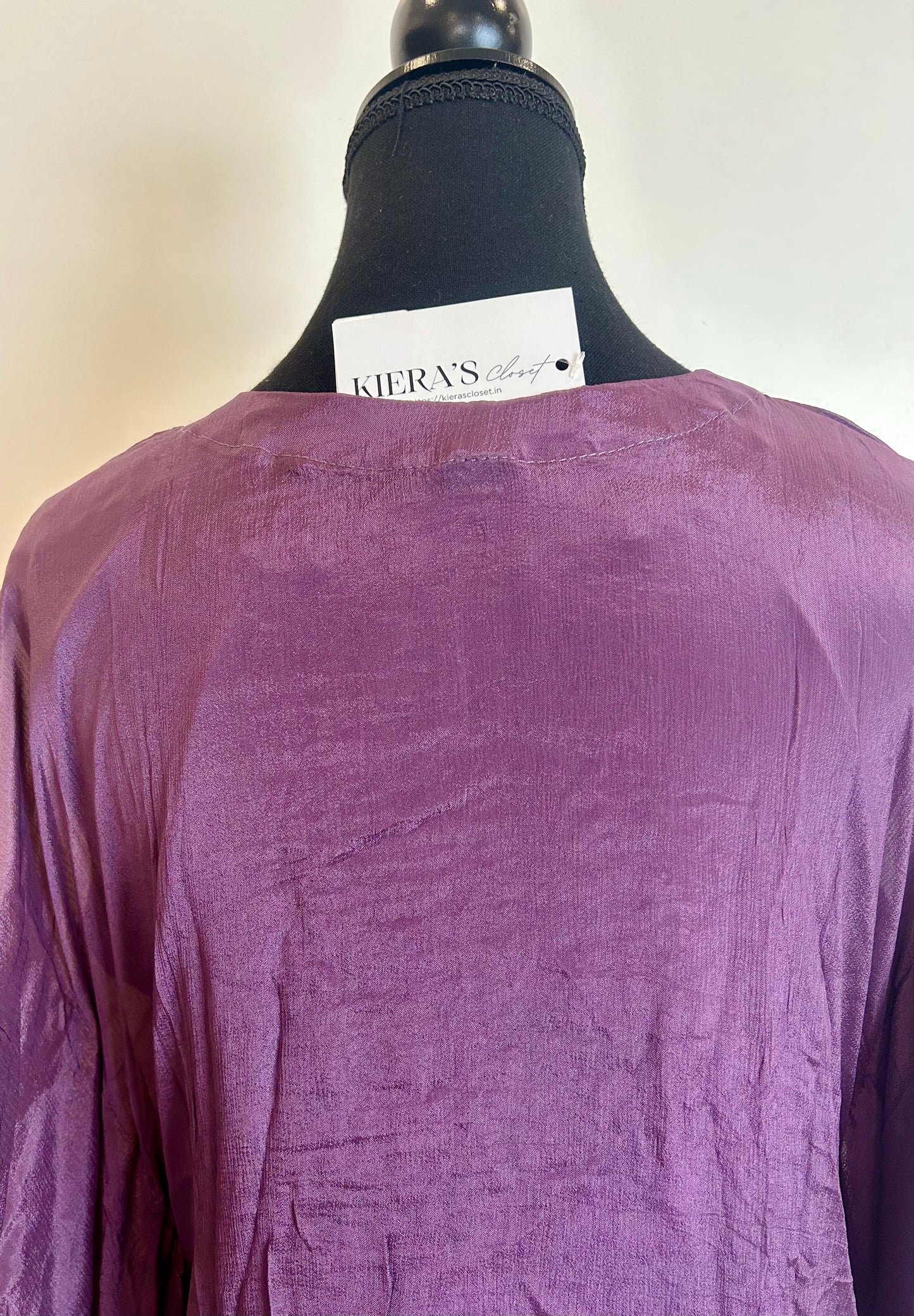 Purple Kaftan Set