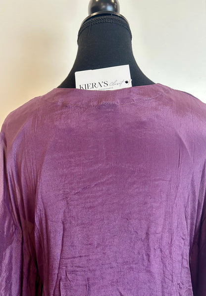 Purple Kaftan Set