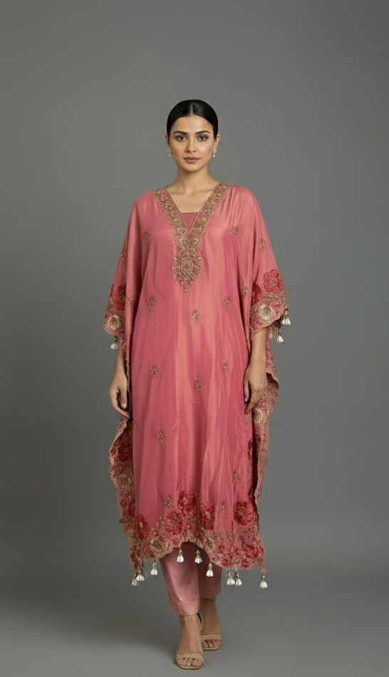 Pink Kaftan