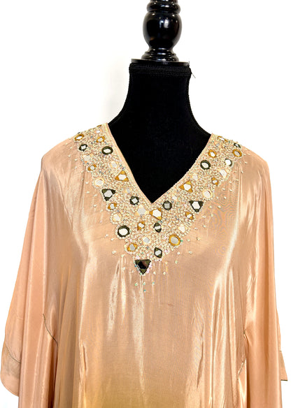 Green Kaftan Set
